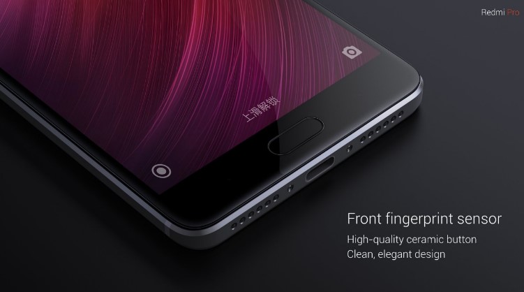 Xiaomi Redmi Pro fingerprint