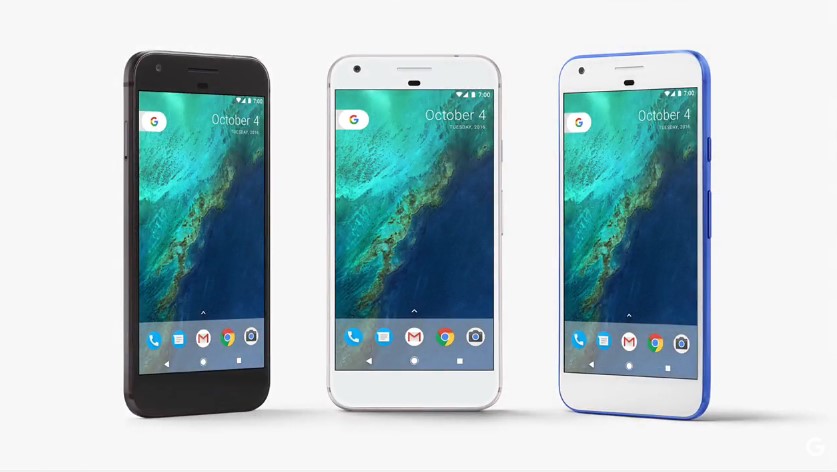 Google Pixel u tri boje